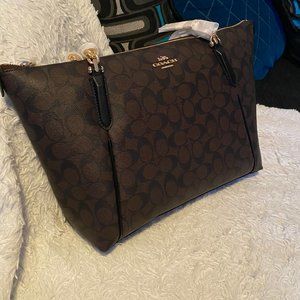 COACH Ava chain tote